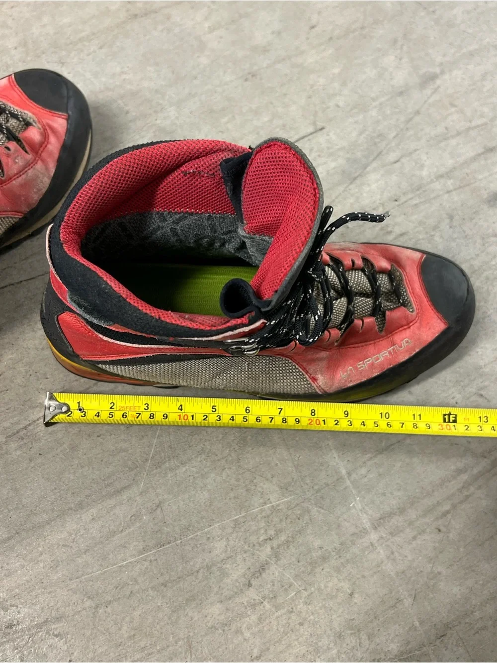 La Sportiva Red and Black Hiking/Alpine Boots